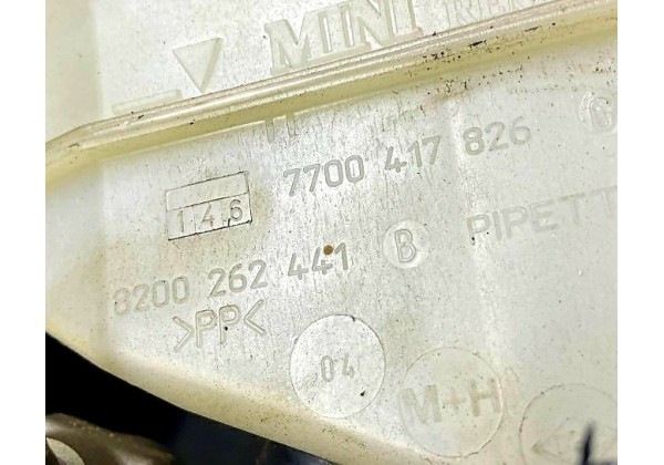 Головний гальмівний циліндр Renault Clio 2, Symbol, 1.2 16V, 2 вихода, 7701206313, 7700417826, 8200262441