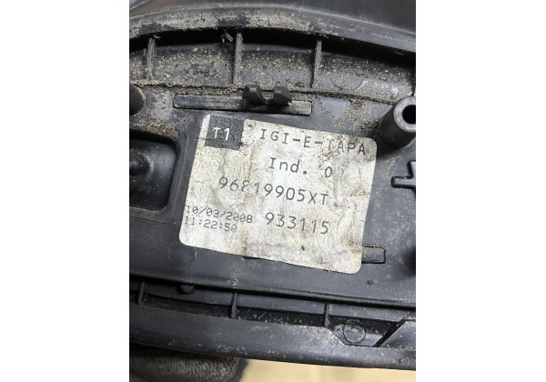 Дзеркало зовнішнє  ліве електричне Citroen C4 Picasso, 06-13, 7 pin, 96819905XT