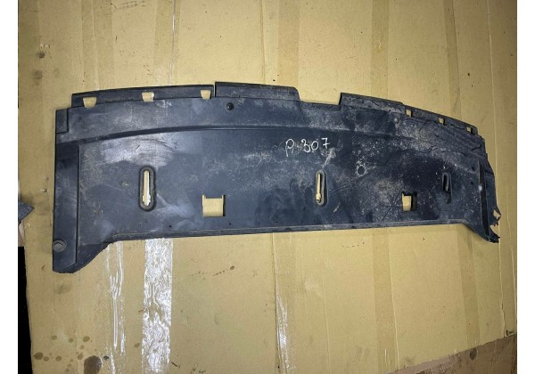 Захист переднього бампера нижній Peugeot 307, 01-05, 7013L6, 9653433980