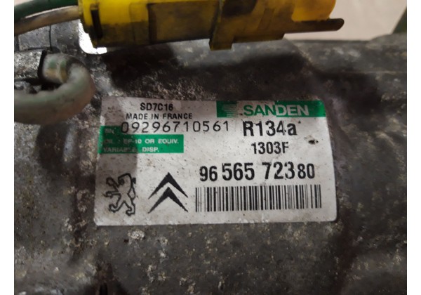 Компресор кондиціонера Citroen C5, Peugeot 407, 607, 9656572380