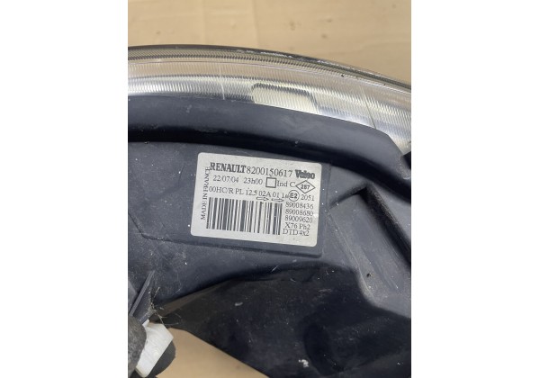 Фара права Renault Kangoo 03-08, 8200150617