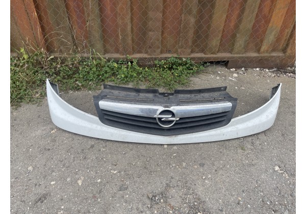 Декоративна решітка радіатора Opel Vivaro 07-, 623100248R, 623100252R, 623100253R, 623100249R, 93856149, 93856153, 93856150, 93856154