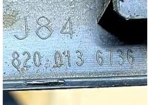 Молдинг задньої правої дверки Renault Scenic 2, 8200136736, 7701477484