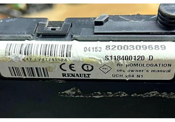 Комплект запалювання, ЕБУ, комп'ютер Renault Megane 2, Scenic 2, 1.4 16V, 8200321263, 8200387138, 8200309689, S118400120 D