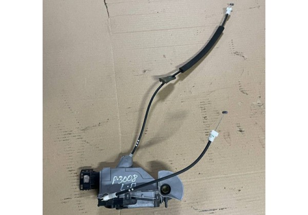 Замок передньої лівої дверки Peugeot 3008, 5008, 6 pin, 9800623280