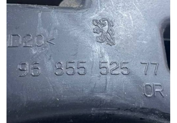 Кронштейн заднього бампера лівий Peugeot 3008, 09-16, 7452ZC, 9685552577