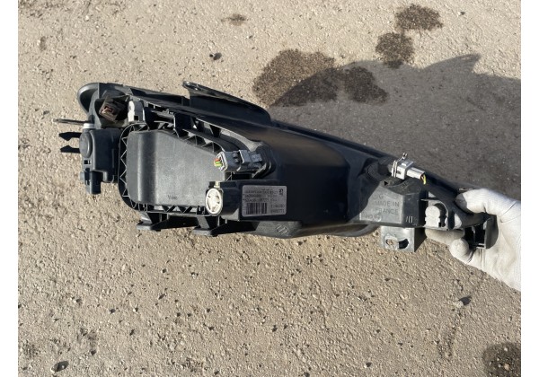 Фара ліва Peugeot 206 2002- (Прозоре скло), 9628666880
