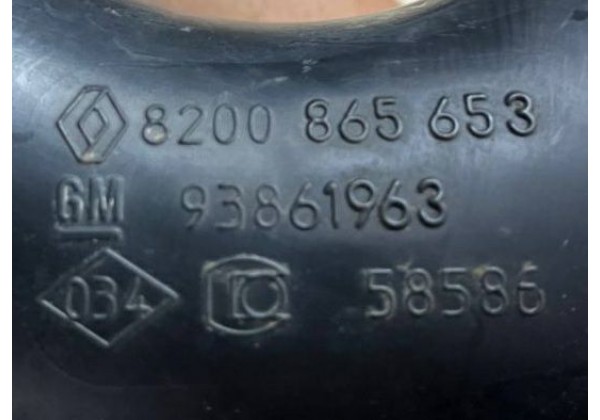 Патрубок повітряного фільтра Renault Trafic 2, 2.0 DCi, 8200865653, 93861963