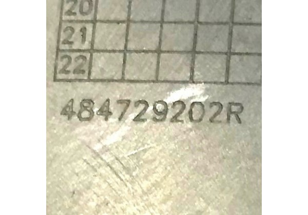 Накладка рульової колонки Renault Logan 2, Sandero 2, 484729202R