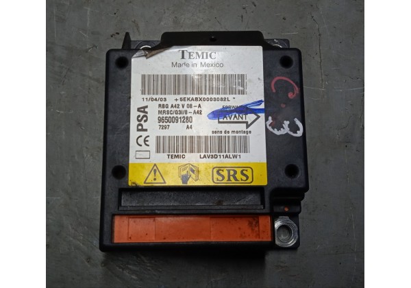 Блок управління AIRBAG Сітроен С3 Pluriel, 9650091280