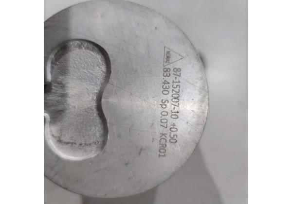 Поршень в комплекті 2й ремонт, 1.9 дизель XUD9, 83,0 mm+ 0,5 mm,NURAL,(350709+0,5mm),8715200710