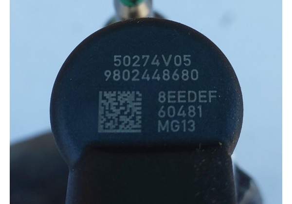 Форсунка паливна Citroen Berlingo 2, C3, C4, C5, DS, Peugeot Partner 2, 207, 208, 2008, 308, 3008, 4008, 508, 5008, 1.6 HDi, Siemens, 9802448680, 50274V05, A2C59513556, 1980ER, 1980ET, 1980R9, 1980S0 *