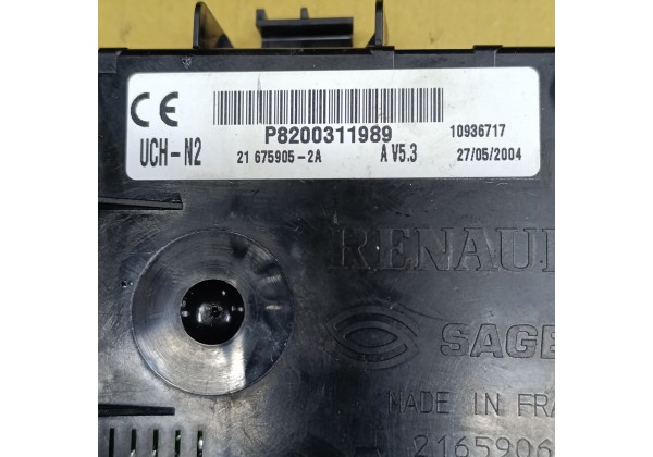 Комп'ютер, комплект запалювання Рено Кліо 2 для 1.2 бензин (D4F722), Siemens, SIM32, S120201105a, 8200417597, 8200400246, P8200311989