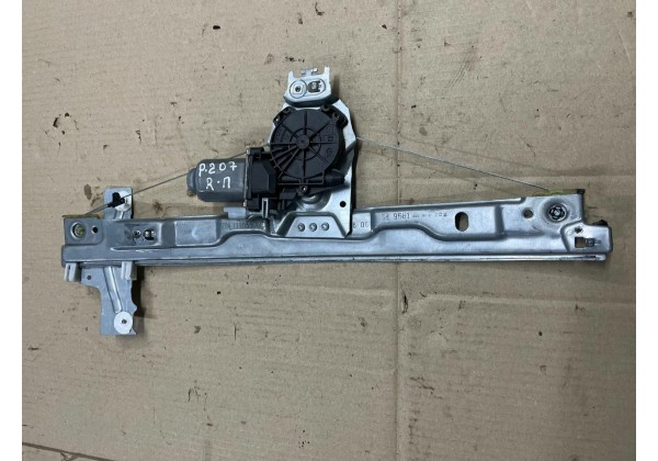 Склопідйомник передньої правої дверки електричний Peugeot 207, купе, 3д, 9222W9, 9681182280, 400912 C
