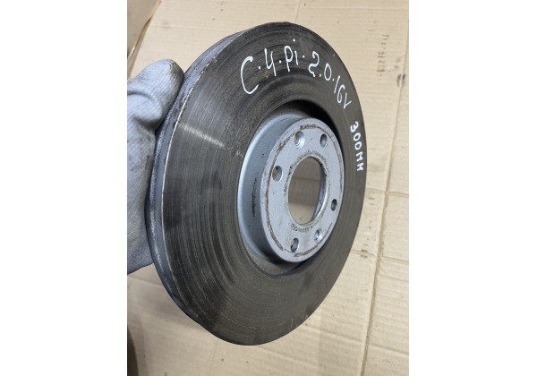 Гальмівний диск передній вентильований 302х26мм, Citroen C4 Picasso, Peugeot 307, 3008,2008,207, 424985, 9687602180