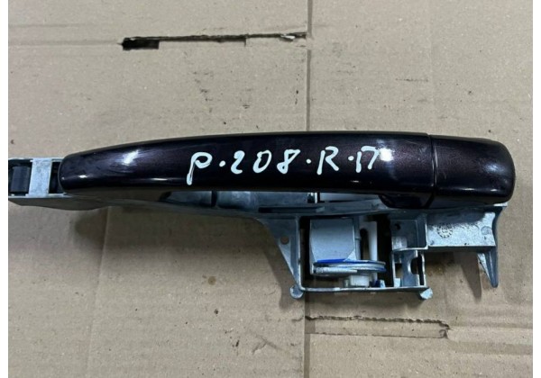 Ручка зовнішня правої передньої дверки Peugeot 207, 208, 308 T7, 9101GH, 910959, 1199D4