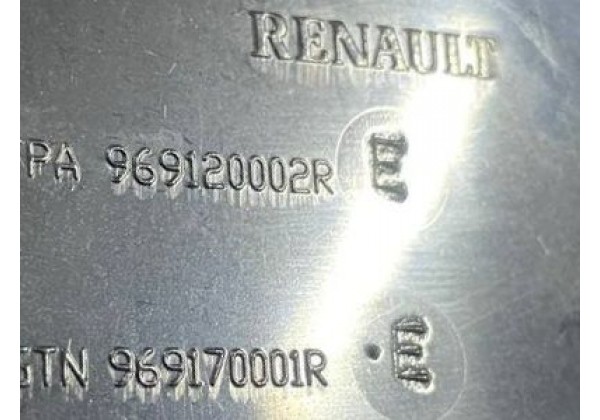 Центральна консоль, попільничка, рамка ричага КПП Renault Laguna 3, 969120002R, 969170001R