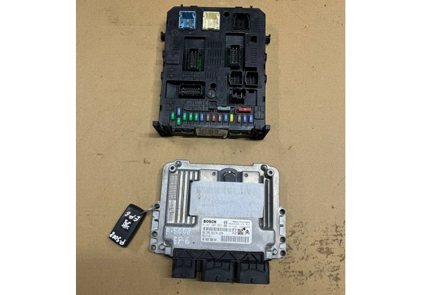 Комплект запалювання, ЕБУ, комп'ютер Peugeot 5008, 1.6 EP6, 09-16, 0261S05863, 9666938880, 9663193780, 9664059080 02, BSI04EV K04-00