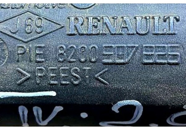Патрубок інтеркулера Renault Espace 4, Laguna 2, Vel Satis, 2.0 DCi, 8200907826
