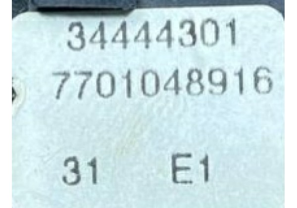 Підрульовий шлейф подушки безпеки AIRBAG Renault Laguna 2, 7701048916, 34444301
