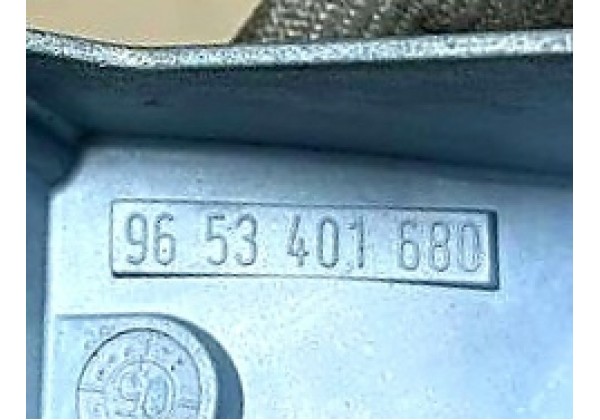 Ручка зовнішня задньої лівої дверки Peugeot 407, 9101ER, 9653401680