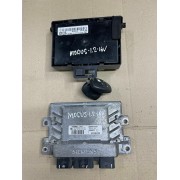 Комплект запалювання, ЕБУ, комп'ютер, Renault Modus, 1.2 16V, 8200414422, 8200401568, S120200102 A, 8200497363