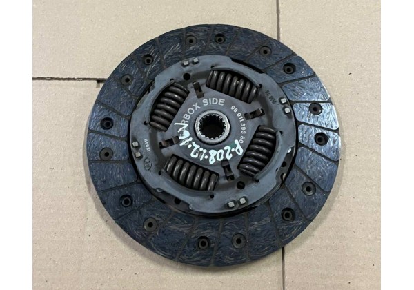 Диск зчеплення Citroen C2, C3 I-II, C4 Cactus, DS3, Nemo, Peugeot 206, 207, 208, 301, 1007, 2008, Bipper, 1.0-1.6i, 1.4-1.6HDi, D-200мм, 18 зуб,1607870480, 9674211280