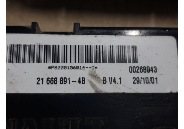 Комплект запалювання Renault Trafic 2, 1.9 DCi, 0281010633, 8200051609, 8200119642, 8200156016 C, 216688914 B, B V4.1, 00268043