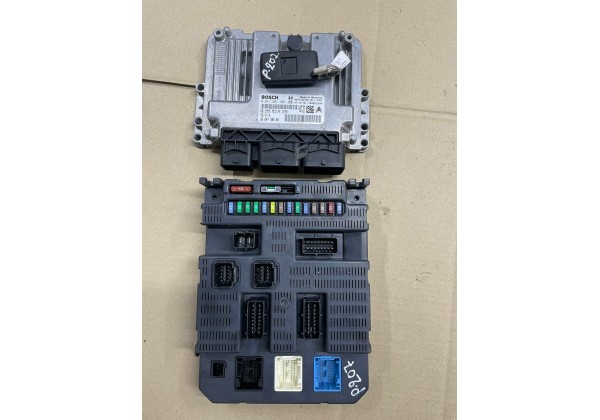 Комплект запалювання, ЕБУ, комп'ютер, Peugeot 207, 1.6 16V, 0261201505, 9664738680, 9663193780, 9663798480