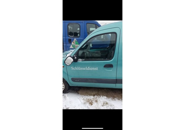 Двері передні ліві Renault Kangoo I, TEF92, Ціна за голу.