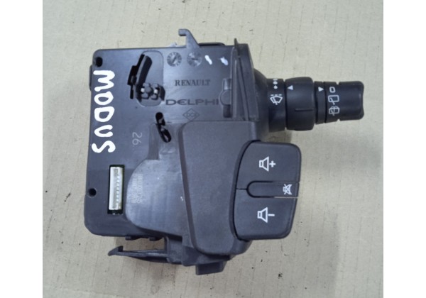 Перемикач двірників (правий) Renault Kangoo II, Clio III, Modus, 8201590631, 8201359195, 7701068114