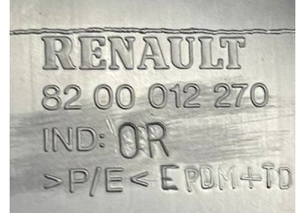 Обшивка задньої лівої дверки Renault Espace 4, 8200012270