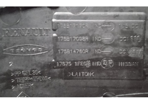 Декоративна накладка двигуна Renault, 1.5 DCi, Euro 5, 175B17170R, 175B17098R, 175B14760R