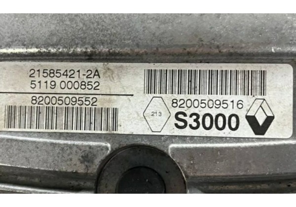 Електронний блок управління двигуном, ЕБУ, комп'ютер Renault Megane 2, Scenic 2, 1.6 16V, 8200509516, 8200509552, 21585421-2A