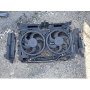 Дифузор в зборі з вентиляторами Citroen C8, Peugeot 807, Fiat Ulysse, 2.2 hdi, 1400993380