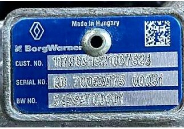 Турбіна Renault Megane 3, Scenic 3, Trafic 3, 1.6 DCi, 54389700001