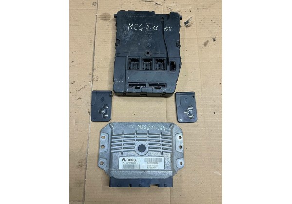 Комплект запалювання, ЕБУ, комп'ютер, Renault Megane 2, Scenic 2, 1.6 16V, 8200283924, 8200242405, 8200261824