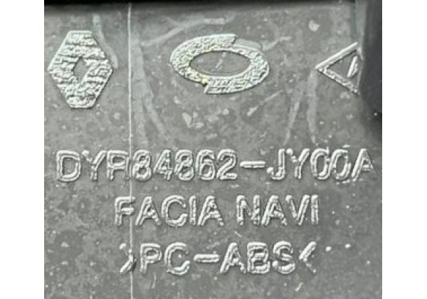 Декоративна накладка дисплея Renault Koleos, 08-11, 84862JY00A