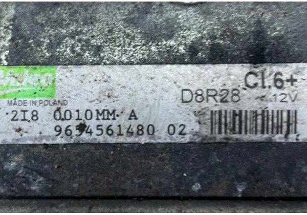 Стартер Citroen, Peugeot, 2.0-2.2 HDI, 5802AT, 5802AW, 5802CA, 9654561480, 9654595680, D8R28