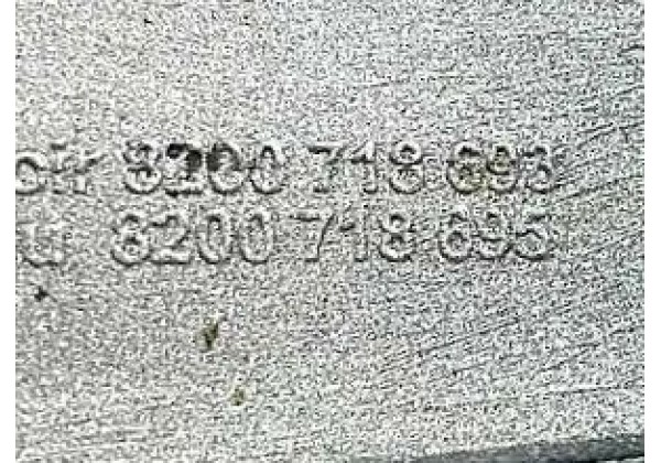 Заглушка лівого рейлінга передня Renault Clio 3, 8200718693, 8200718695