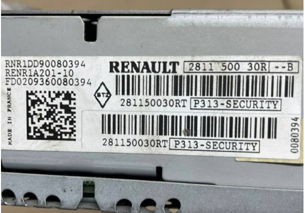 Автомагнітола, радіо, CD, Renault Megane 3, Scenic 3, 281150030R