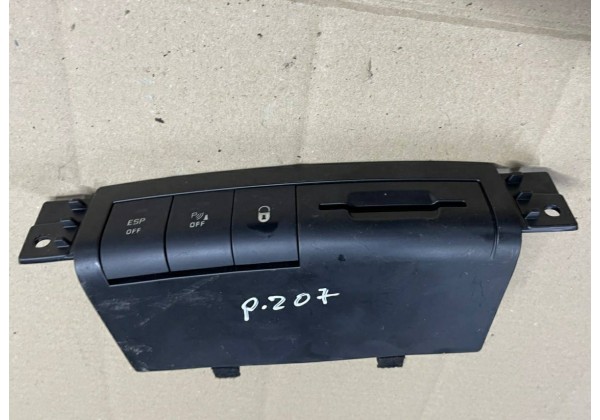 Картоприймач з блоком кнопок Peugeot 207, FR 56713502, 9656992177
