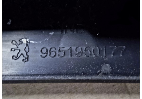 Декоративна накладка торпедо ліва Peugeot 207, 9651950177