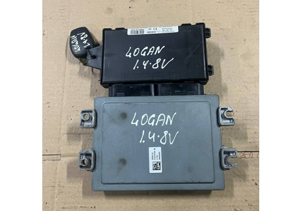 Комплект запалювання, ЕБУ, комп'ютер Renault Logan, Sandero, 1.4 8V, S110140011 A, 8200483732, 8200326380, 8200296328 B, U118522007 E