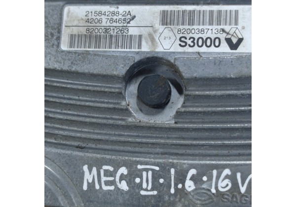Комплект запалювання Рено Меган 2,1.6 бензин,8200387138,4206764652,21584288-2A