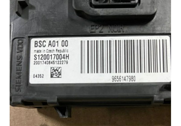 Блок комфорту, модуль BSC A0100, Citroen, Peugeot, S120017004H, 9656147980