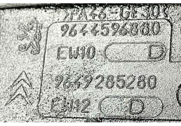 Забірник оливи Citroen C4, C5, C8, Peugeot 307, 308, 407, 807, 1.8-2.0 16V, 101873, 9644596880, 9649285280