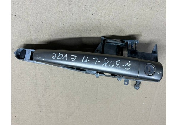 Ручка наружна лівої передньої дверки Peugeot 207, 308 T7, 1198G2, 910958, 9101GF