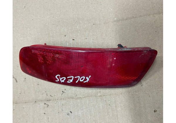 Світловідбивач, катафот задній правий в бампер Renault Koleos, 07-16, 26560JY00A