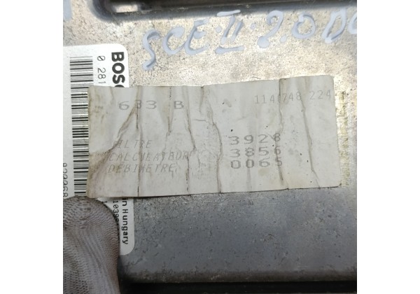 Комп'ютер, комплект запалювання Рено Меган 2, Сценік 2 для 2.0 дці, 0281014351,8200688494,1039S14471,8200780021,U118400260